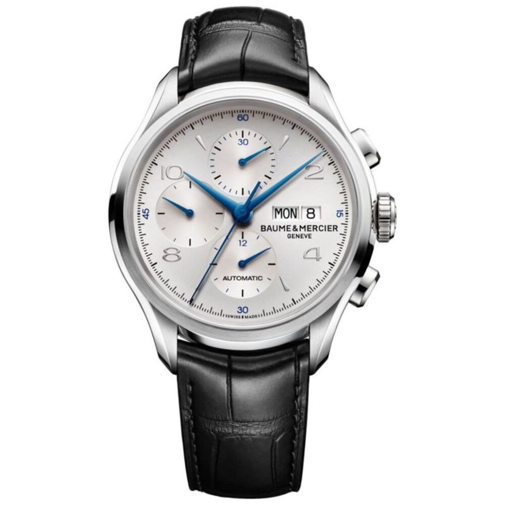 Baume & Mercier Men's Clifton Silver Dial Watch - MOA10123